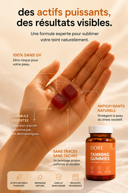Gummies autobronzantes DORÊ™