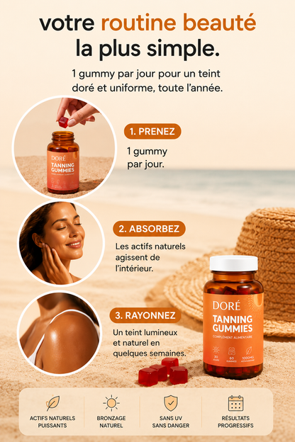 Gummies autobronzantes DORÊ™