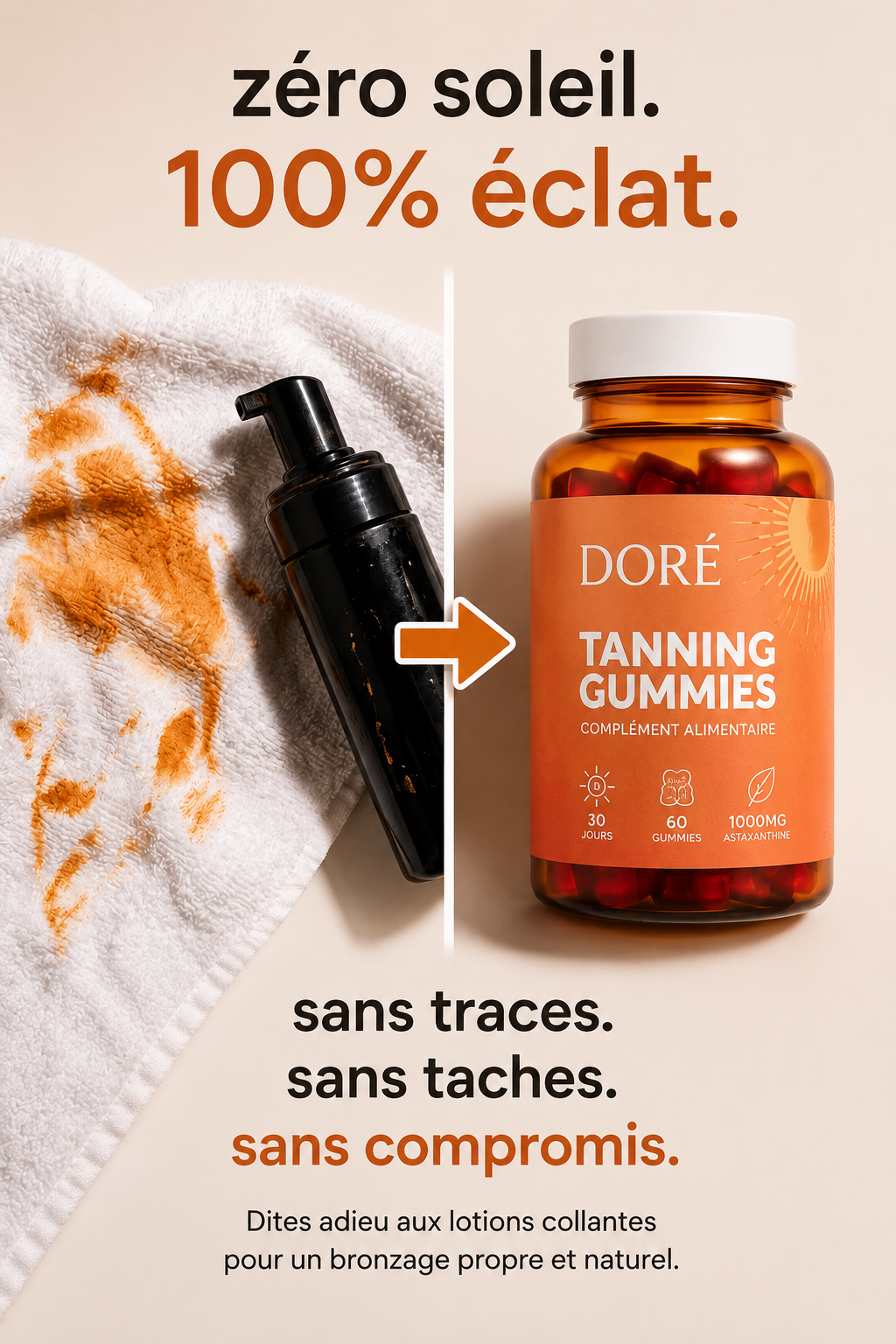 Gummies autobronzantes DORÊ™